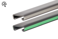 Listwa poręczowa PCV FOTO, poręczówka 40x8mm ciemnoszary 1mb