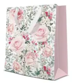 Torebka Prezentowa Piękne Róże, Średnia