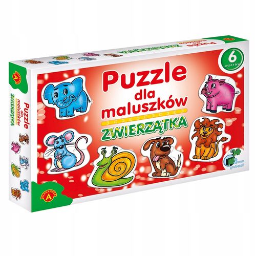 Puzzle dla maluszkow zwierzatka 05356 na Arena.pl