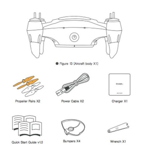 ONAGOfly - Inteligentny Smart Nano Drone iOS/Android na Arena.pl