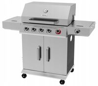 Grill gazowy Yato 6 palników 19,5 kW stal nierdzewna