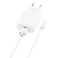 Ładowarka Foneng EU28 QC 3.0 12W Szybkie Ładowanie USB-C + Kabel