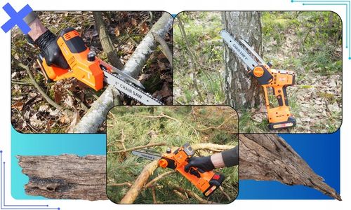 PIŁA AKUMULATOROWA ELEKTRYCZNA MINI 8" + DWA 2X AKUMULATORY 2.0Ah DO na Arena.pl