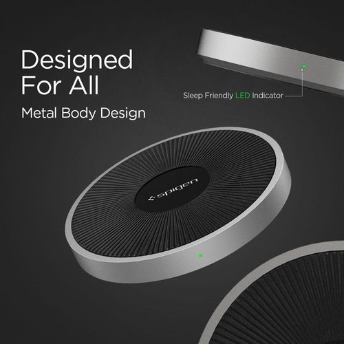SPIGEN F306W WIRELESS FAST CHARGER BLACK na Arena.pl