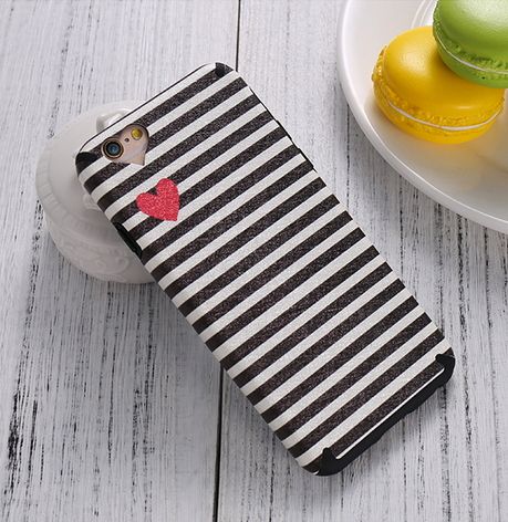 ETUI Case Obudowa Paski Serce IPHONE 6 6s Mat na Arena.pl