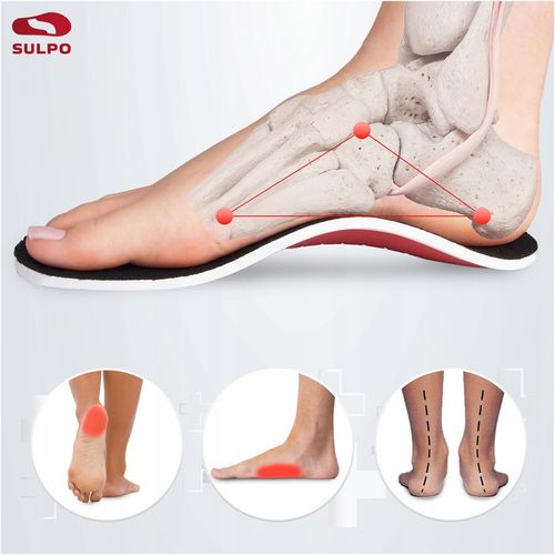 Supinujące wkładki do butów ortopedyczne na płaskostopie bolące pięty 40-45 na Arena.pl