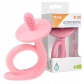 Akuku gryzak silikonowy na ząbkowanie i masaż dziąseł