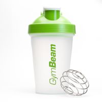 2 x SHAKER Butelkowy Transparent-Orange GymBeam