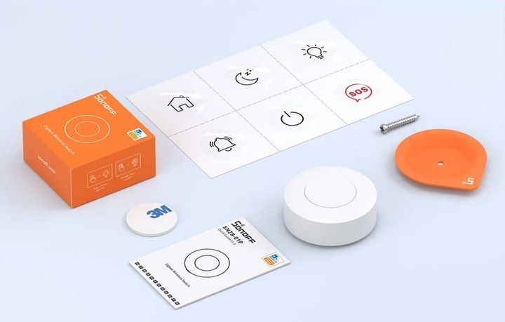 SONOFF SNZB-01P Pilot Przełącznik Inteligentny Przycisk Scen ZigBee zdjęcie 3
