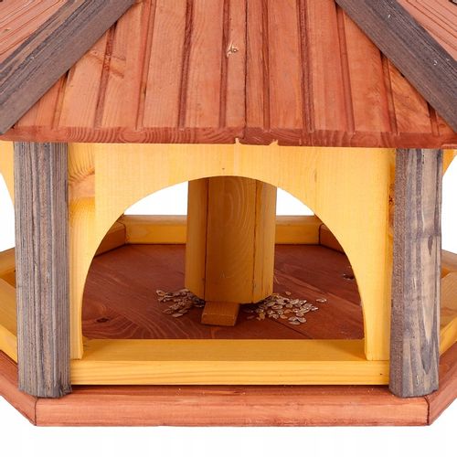 Karmnik dla ptaków drewno z wsypem Karmniki KW60 na Arena.pl