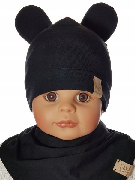 KOMPLET CHŁOPIECY CZAPKA MIKI + CHUSTKA CZAPECZKA CHUSTECZKA 3-12 MC 4WZORY zdjęcie 10