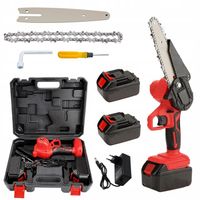 PIŁA ŁAŃCUCHOWA PILARKA AKUMULATOROWA MINI 6 CAL + 2 AKU 21V