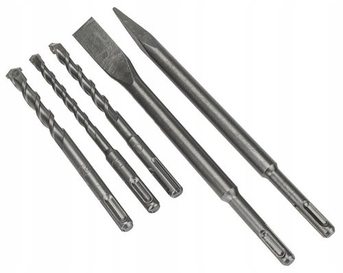 MŁOT UDAROWY MŁOTOWIERTARKA UDAR SDS+ 2200W 6J WALIZKA 3 X WIERTŁO + na Arena.pl