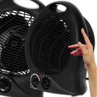 FARELKA GRZEJNIK ELEKTRYCZNY TERMOWENTYLATOR Z TERMOSTATEM 3 POZIOMY 2000W