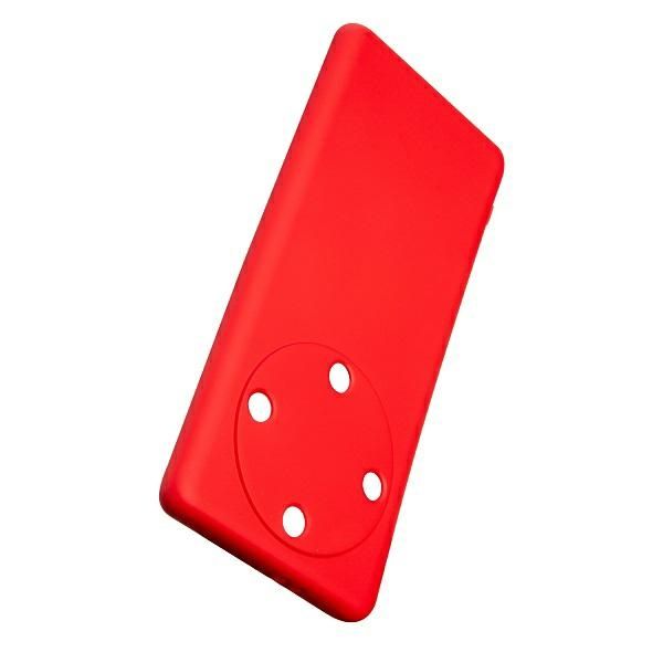 beline etui silicone honor magic5 liteczerwony/red zdjęcie 3