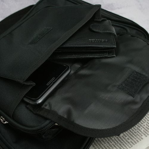 torba męska do pracy a4 bellugio - czarna na Arena.pl