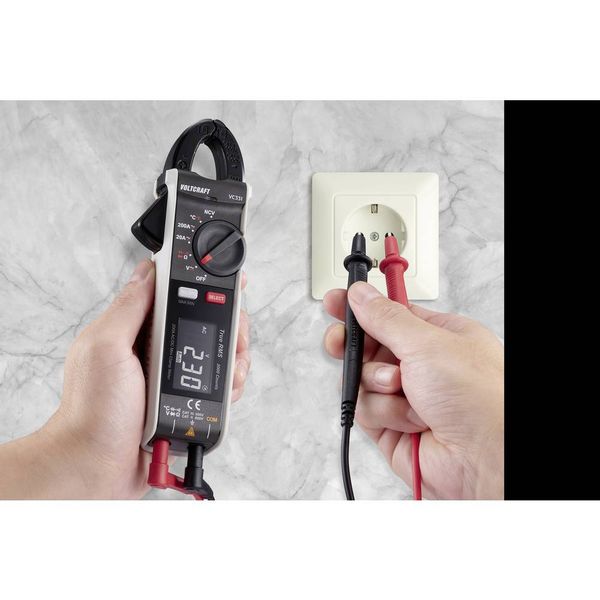 Miernik cęgowy MULTIMETR CAT II 600V CAT III 300V tester AC DC do 200A zdjęcie 6