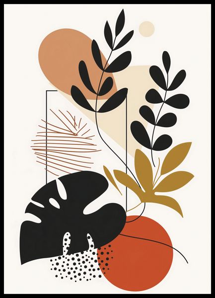 Plakat 50x70cm Zawisły Liść zdjęcie 2