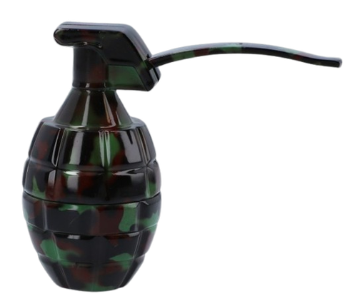 Młynek do Mielenia Tytoniu Ziół Suszu CBD w Kolorze Wojskowym Moro Gentelo na Arena.pl