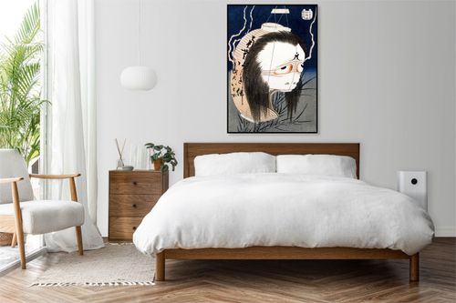 Plakat 70x100cm The Lantern Ghost, Iwa, Hokusai Japoński Vintage do Salonu na Arena.pl