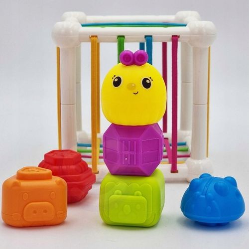 WOOPIE SORTER ELASTYCZNA KOSTKA SENSORYCZNA DŹWIĘK na Arena.pl