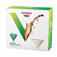 Hario filtry Misarashi brązowe V60-02 100Sztuk Box