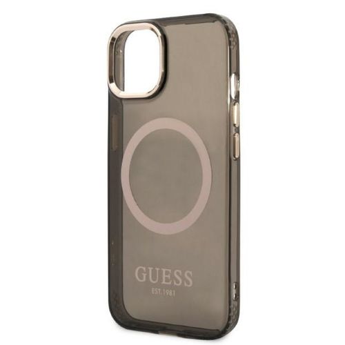 Etui Guess do iPhone 15, iPhone 14, iPhone 13, Czarny, MagSafe na Arena.pl
