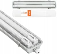 Oprawa hermetyczna lampa 60cm + 2x Świetlówki LED