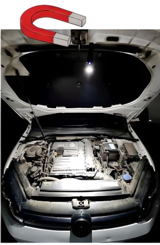 Latarka 3x LED z magnesem, 900lm, USB C, 5 trybów pracy na Arena.pl