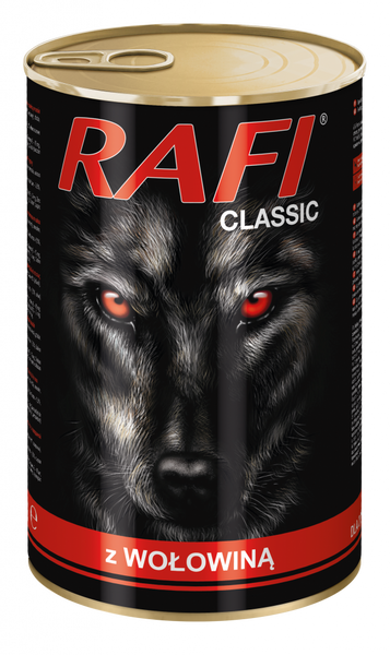 Rafi Karma mokra dla psów z wołowiną 1240 g zdjęcie 2