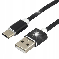 MOCNY KABEL USB-C - USB-A 1.5M EVERACTIVE SILIKON Szybkie ładowanie USBC QC