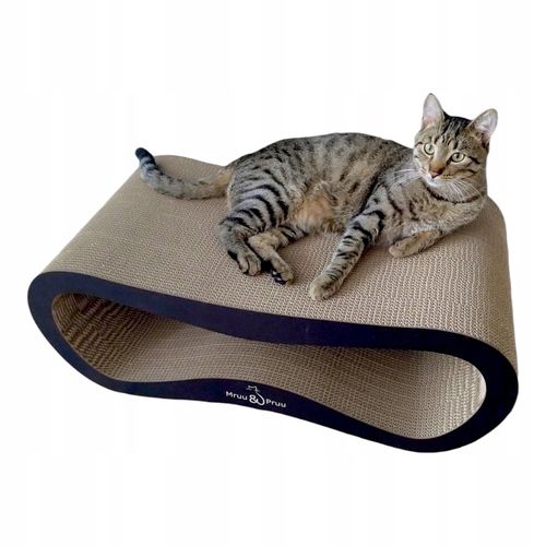 Drapak dla kota LEON | czarny 40cm |78x28x40 cm | MruuPruu na Arena.pl