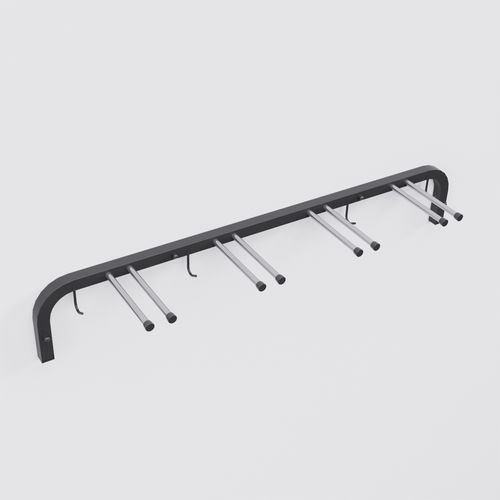 WIESZAK NA NARTY MONTOWANY DO ŚCIANĘ 4 PARY NART na Arena.pl