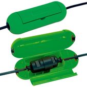 Puszka Ochronna do Przedłużaczy Wtyczek Zielona 9mm Safe-Box Brennenstuhl