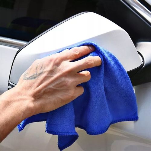 SCIERKA Z MIKROFIBRY 30X30 CM MIĘKKA I DELIKATNA MIKROFIBRA DO KOKPITU AUTA na Arena.pl