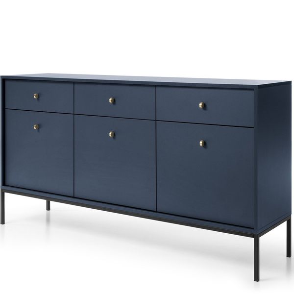 Komoda Evora duża granatowa zdjęcie 3