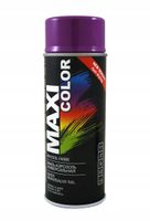 lakier akrylowy fioletowy jasny połysk maxicolor ral4005 400ml spray motip