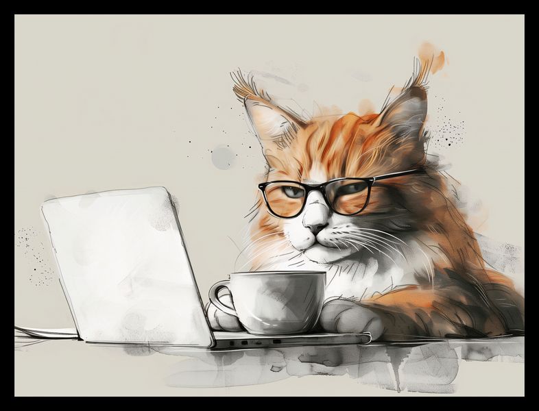 Plakat 40x30cm Nie przed Kawusią zdjęcie 2