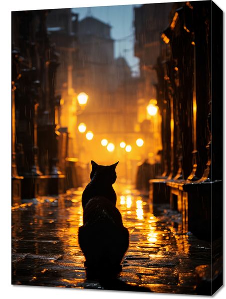 Obraz 50x70cm Samotna Wędrowczyni zdjęcie 1