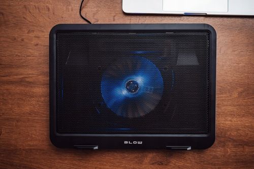 PODSTAWKA PODKŁADKA CHŁODZĄCA POD LAPTOPA LED USB STABILNA CICHA SOLIDNA na Arena.pl