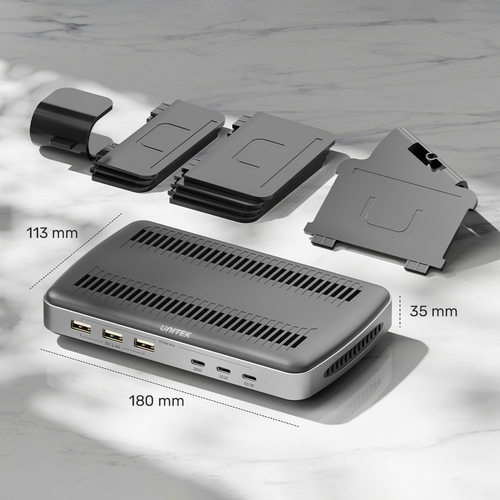 Unitek Stacja ładująca 3 x USB-A 20W, 3 x USB-C PD na Arena.pl