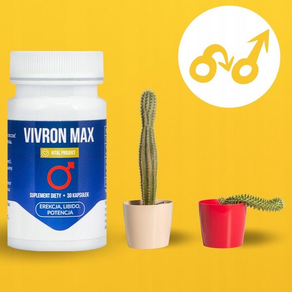 VIVRON MAX TABLETKI POTENCJA LIBIDO PORZĄDANIE EREKCJA POZIOM TESTOSTERONU zdjęcie 5