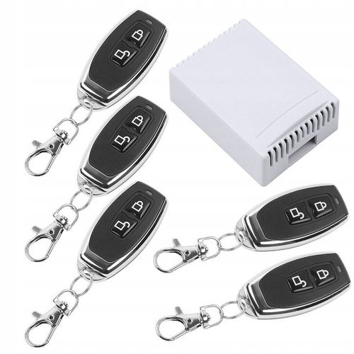 Moduł Odbiornika Przekaźnika z 5 Nadajnikami, 433Mhz Bezprzewodowy na Arena.pl