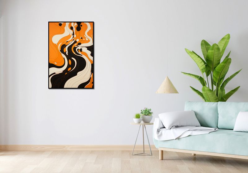 Plakat 61x90,5cm Tańczący Atrament zdjęcie 4