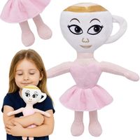 MASKOTKA Balerina Capucina PLUSZOWA PLUSZAK BRAINROT HIT NOWOŚĆ Baletnica