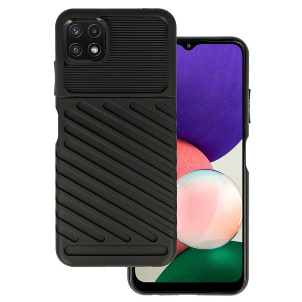 Thunder Case do Samsung Galaxy A22 5G Czarny zdjęcie 1