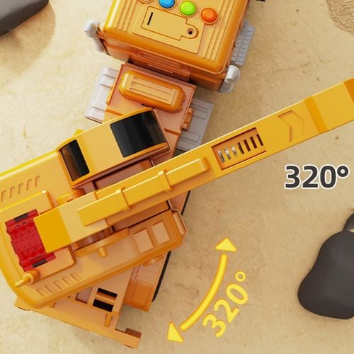 WOOPIE Interaktywny Dźwig z Ruchomym Hakiem Ciężarówka 1:14 na Arena.pl