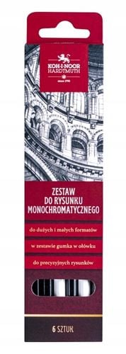 ZESTAW DO RYSUNKU MONOCHROMATYCZNEGO (6) na Arena.pl
