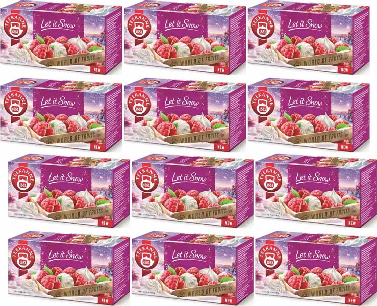 (x12) TEEKANNE 20tb Let It Snow zdjęcie 1