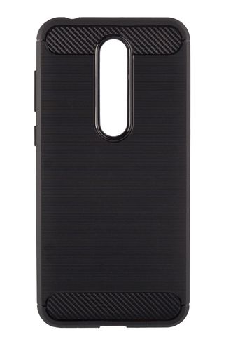 TECH-PROTECT TPU CARBON do Nokia 6.1 - BLACK na Arena.pl
